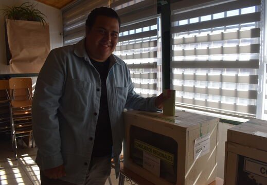 10-26 Sufragio en Escuela Digna Camilo Aguilar, Pichilemu
